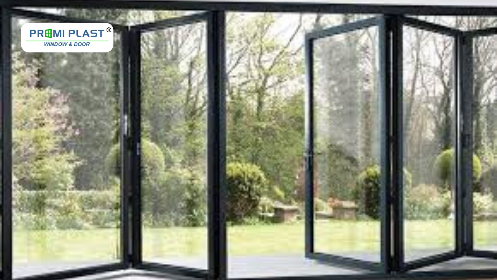 UPVC folding doors