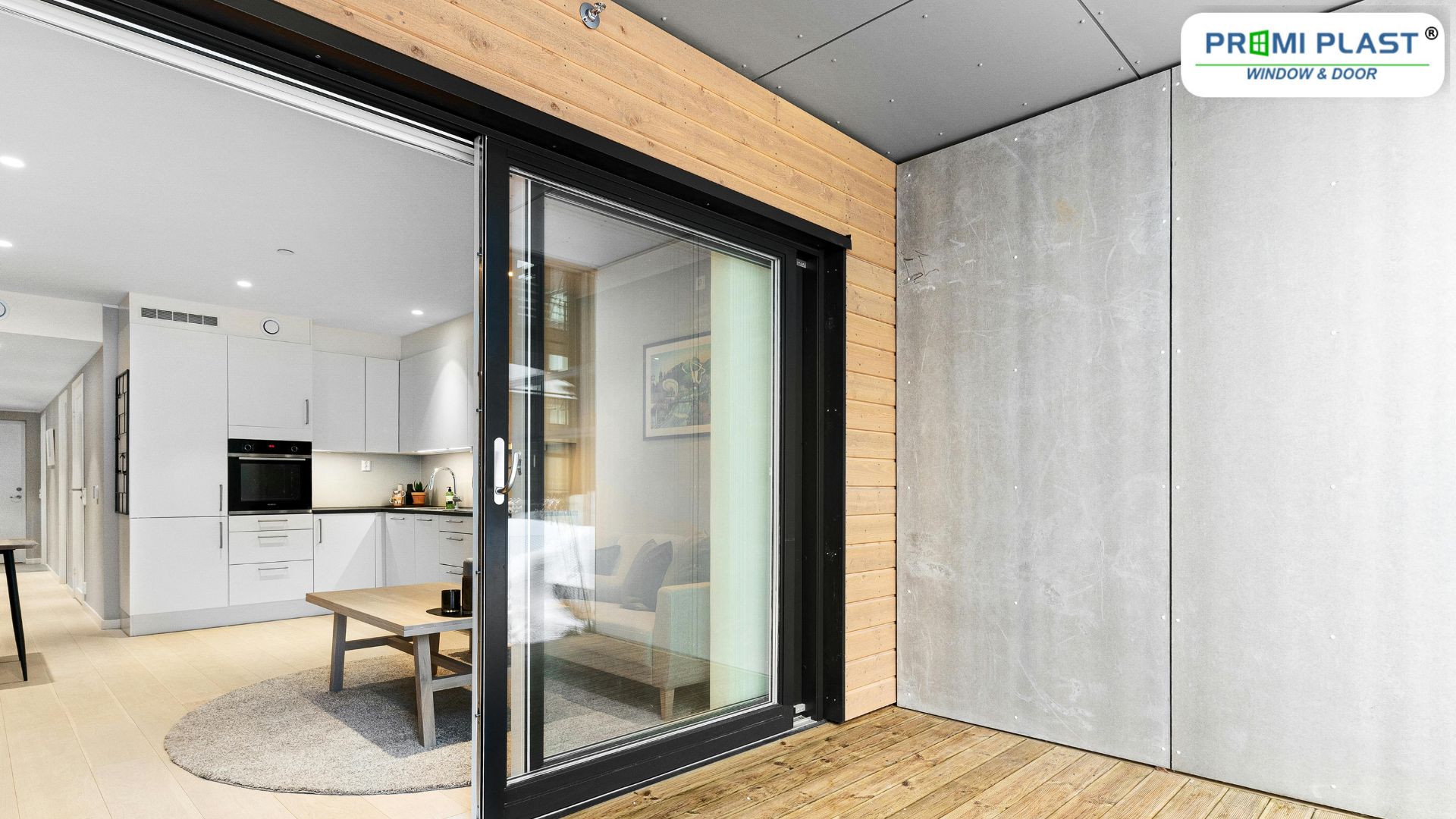modern UPVC doors