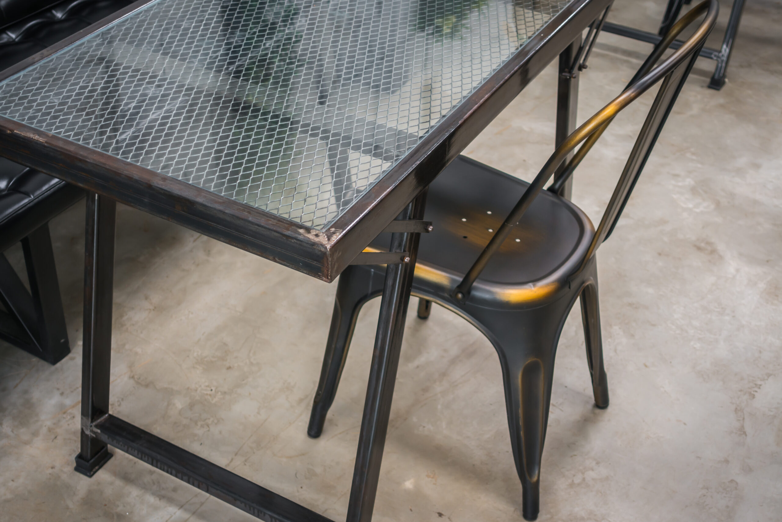 metal furniture