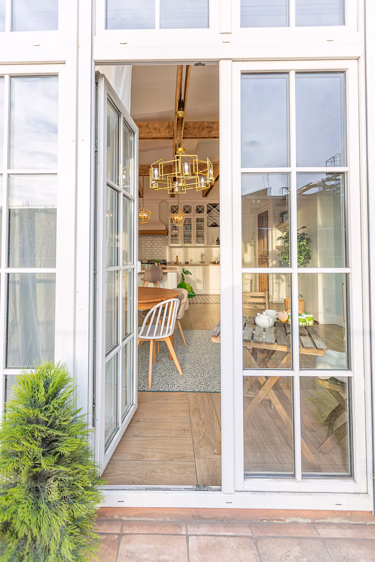 modern UPVC windows