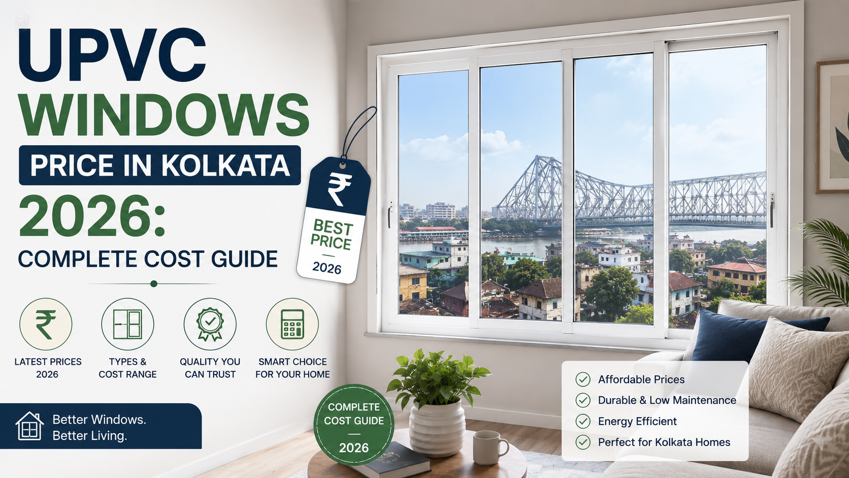 UPVC Windows Price Kolkata