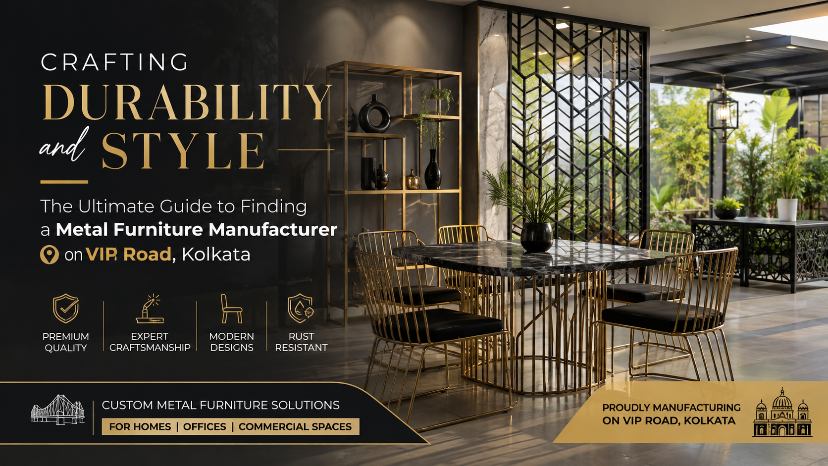 Metal Furniture Manufacturer VIP Road Kolkata