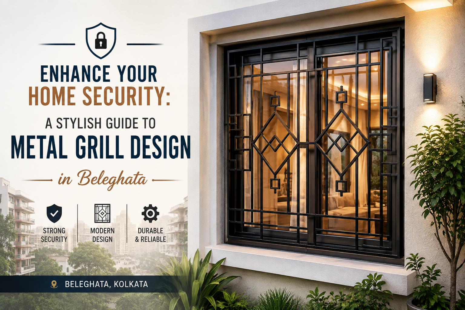 Metal Grill Design Beleghata