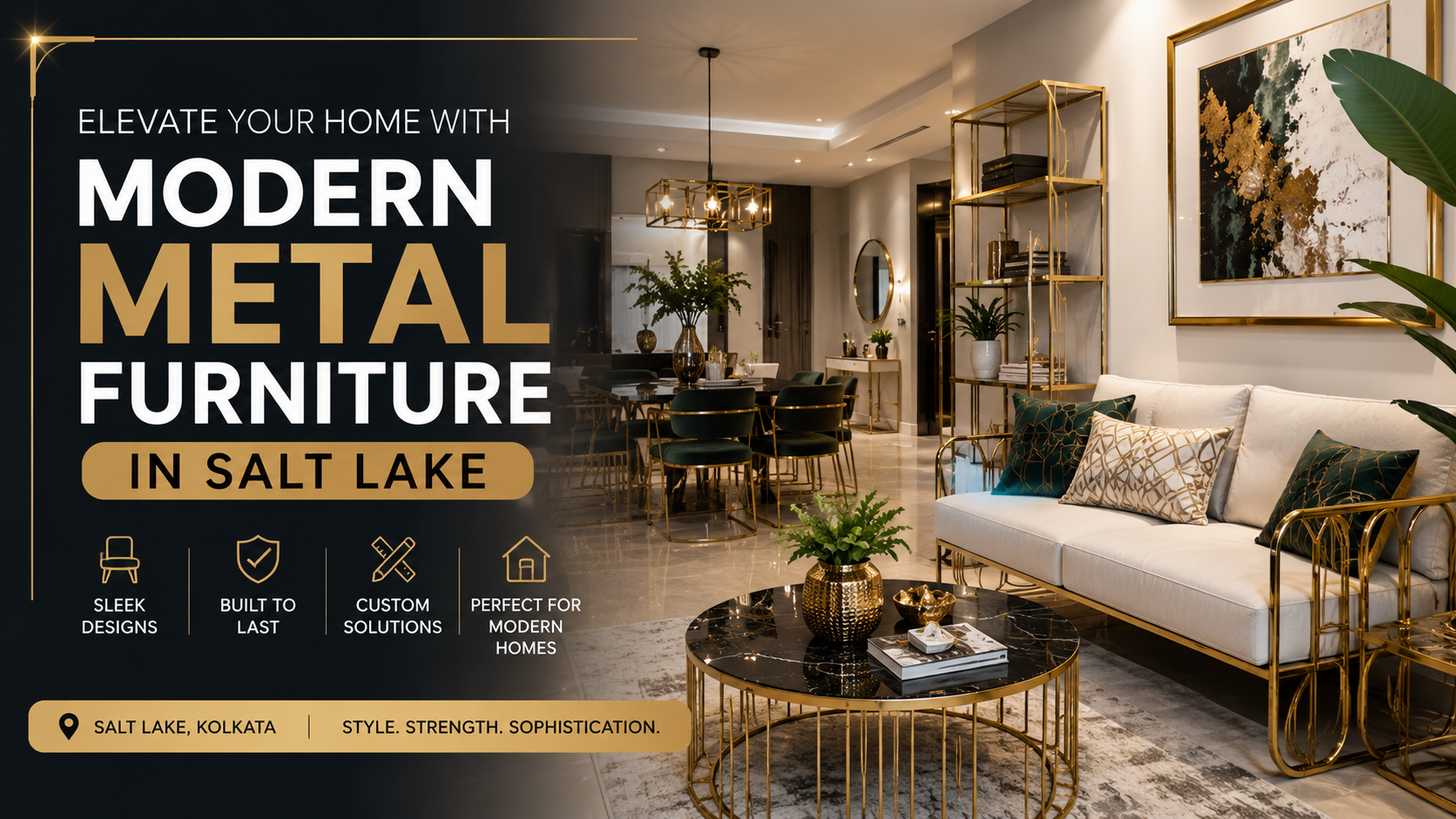 Modern Metal Furniture Salt Lake