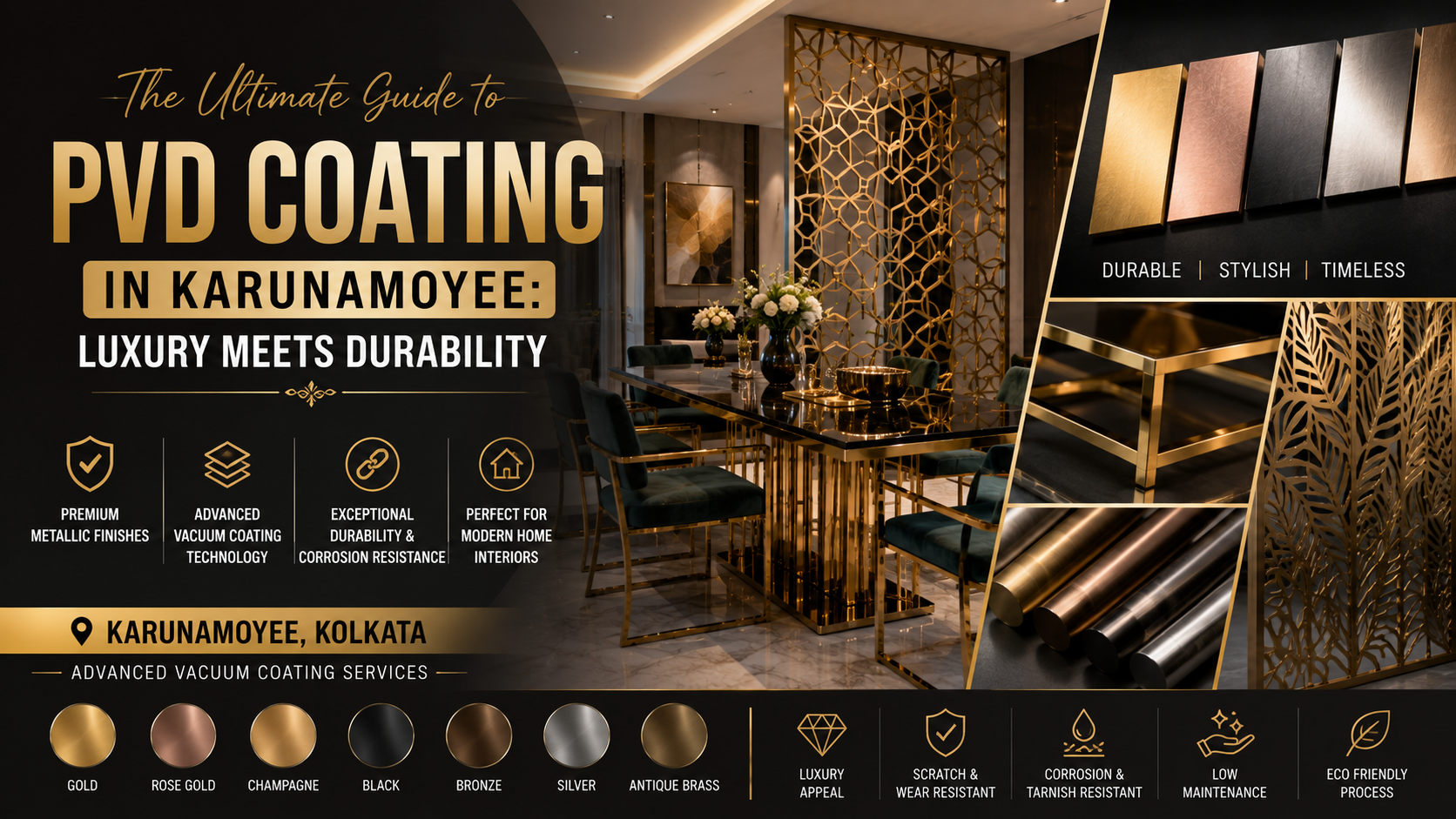 PVD Coating Karunamoyee