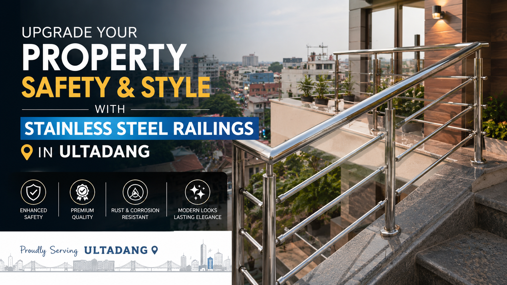 Stainless Steel Railings Ultadanga