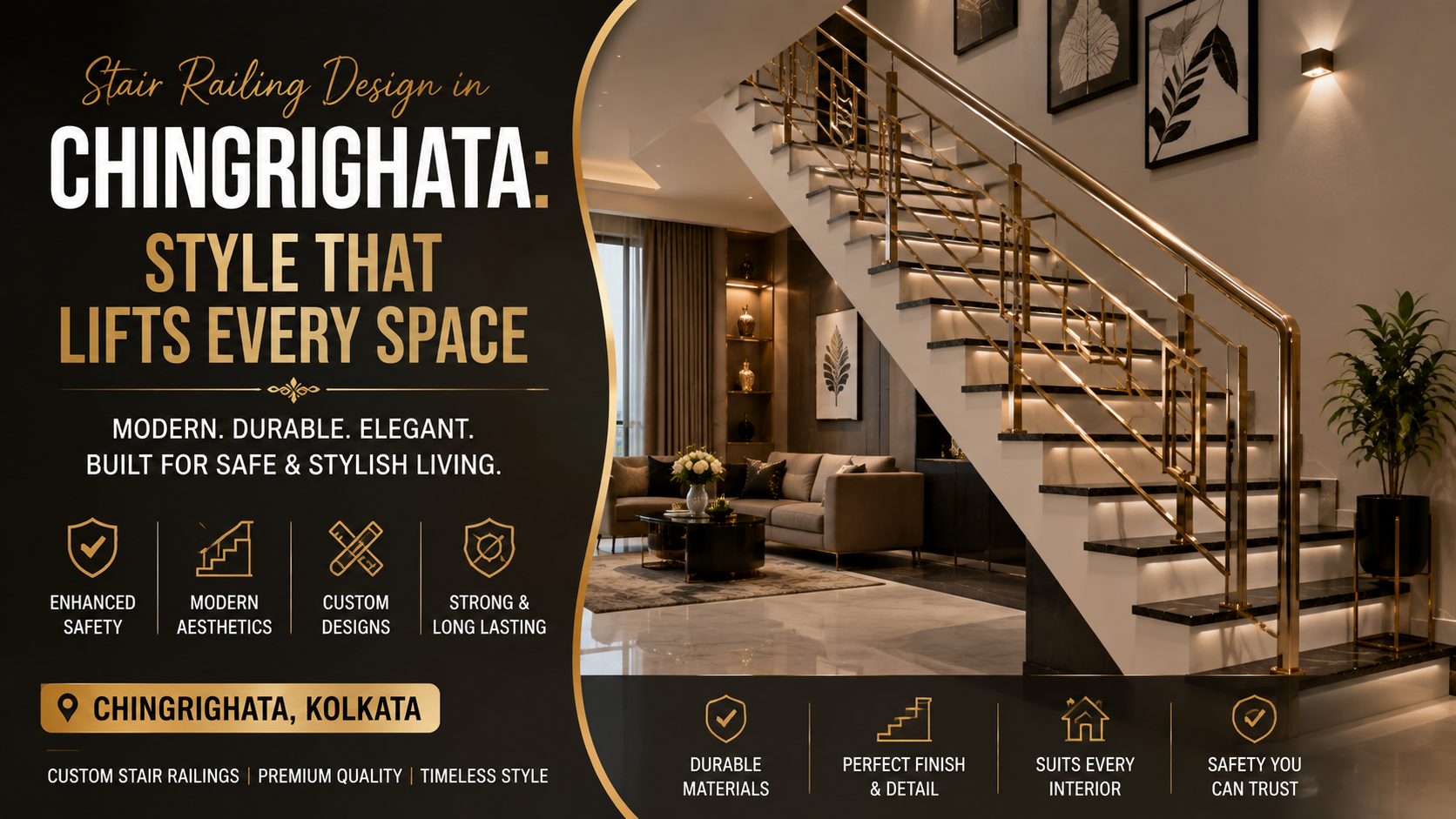 Stair Railing Design Chingrighata