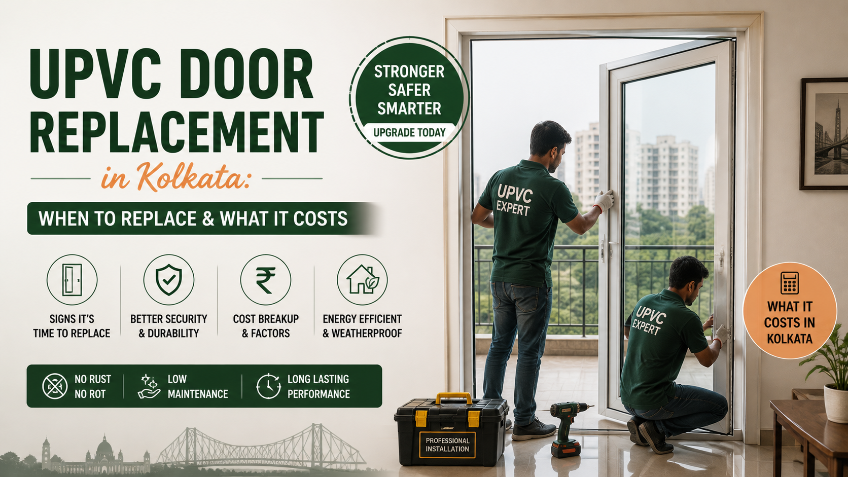 UPVC door replacement Kolkata