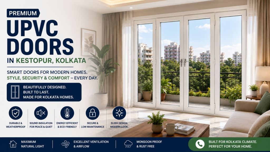 UPVC doors in Kestopur Kolkata