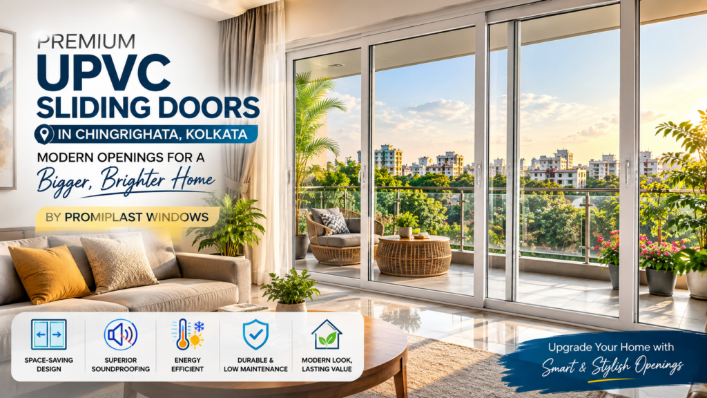UPVC sliding doors in Chingrighata Kolkata