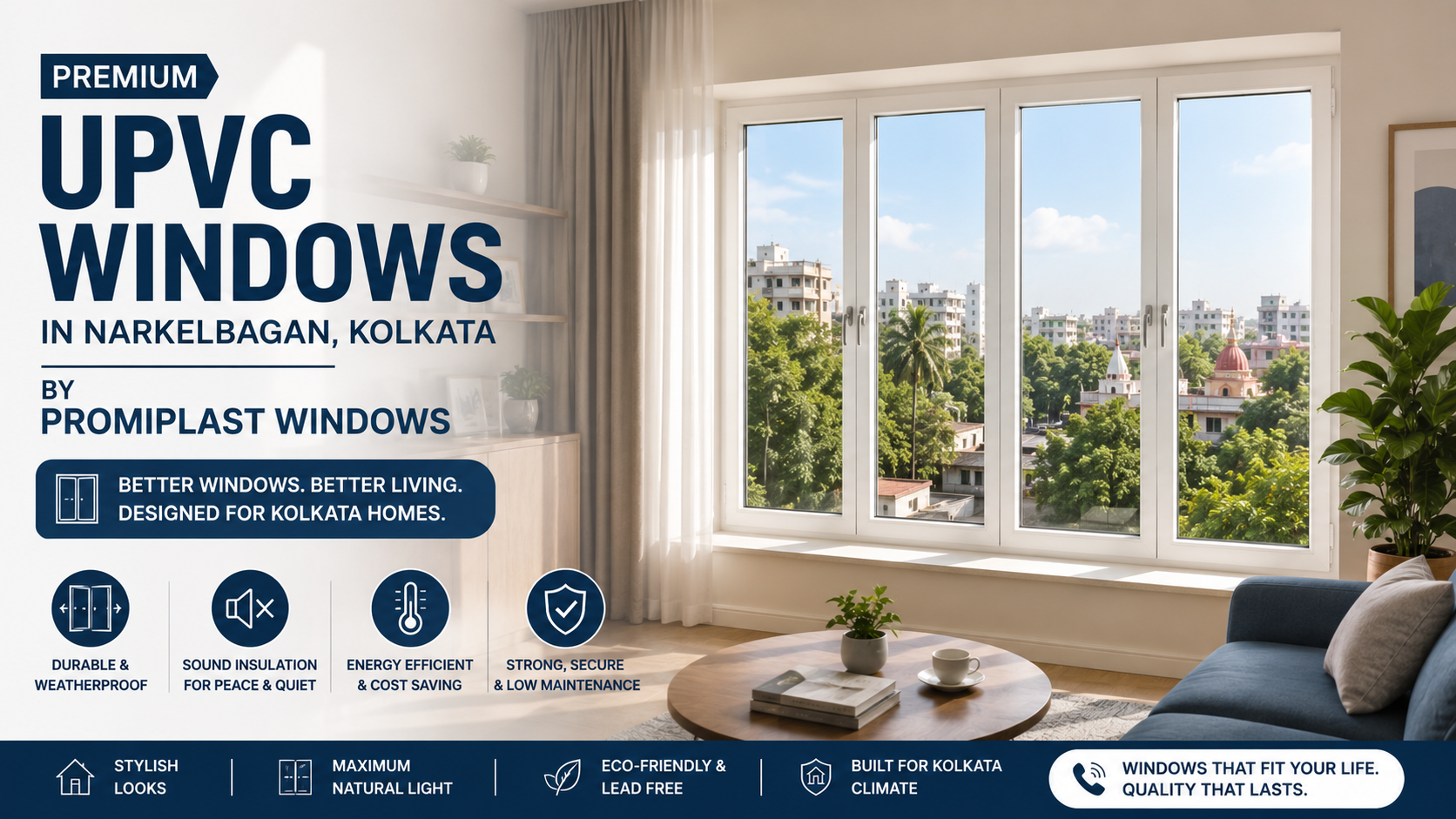 UPVC windows in Narkelbagan Kolkata