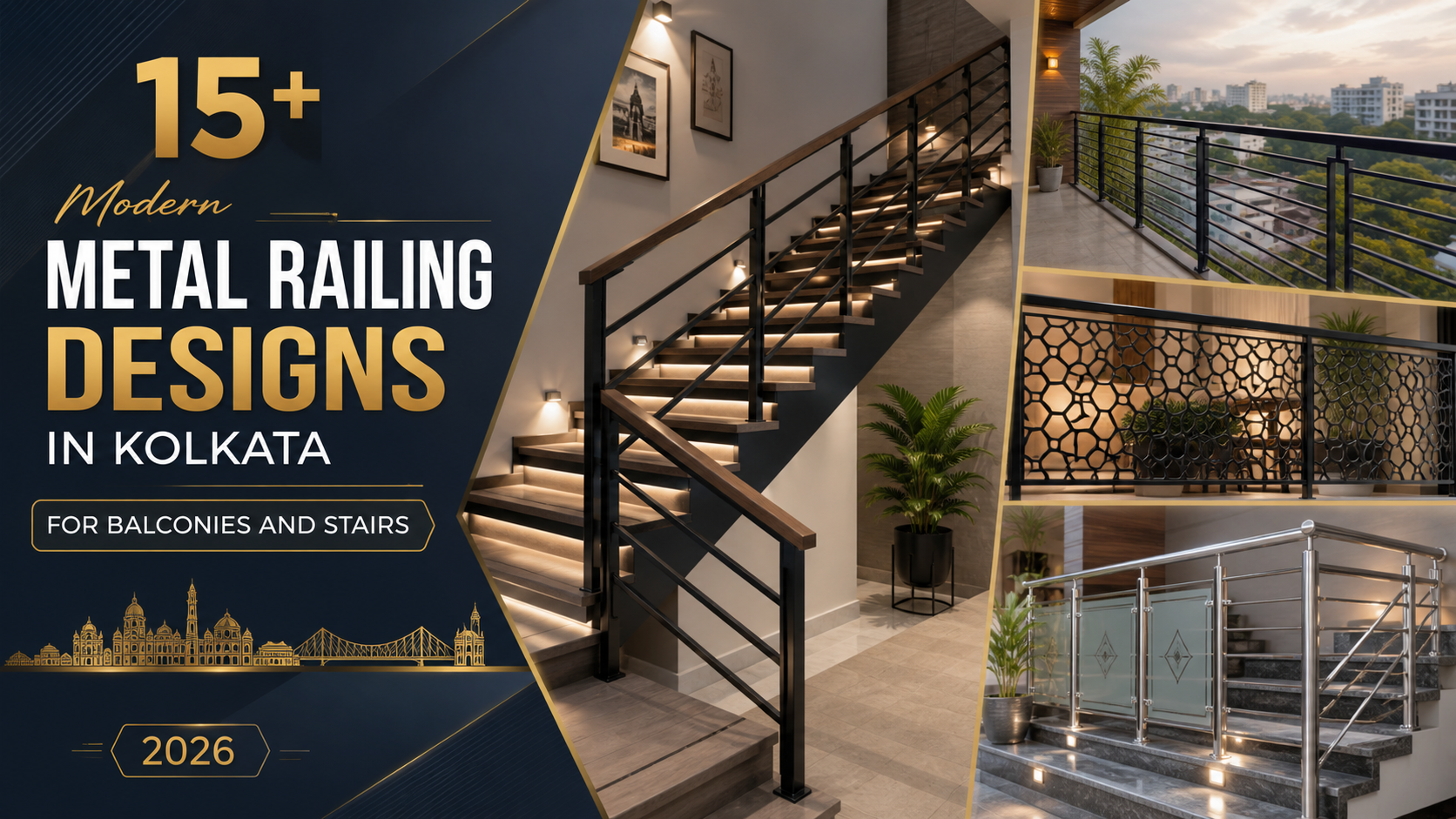 metal railing designs in Kolkata