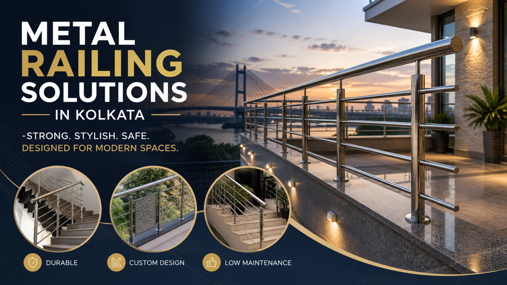 metal railing in kolkata